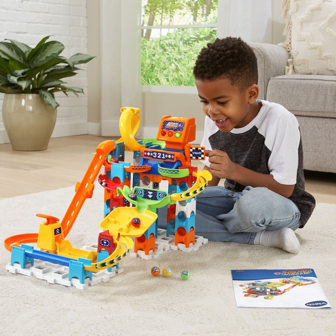 Vtech　智能滚球积木建构轨道组-飙速赛道 - 玩具/玩偶 - 塑料 