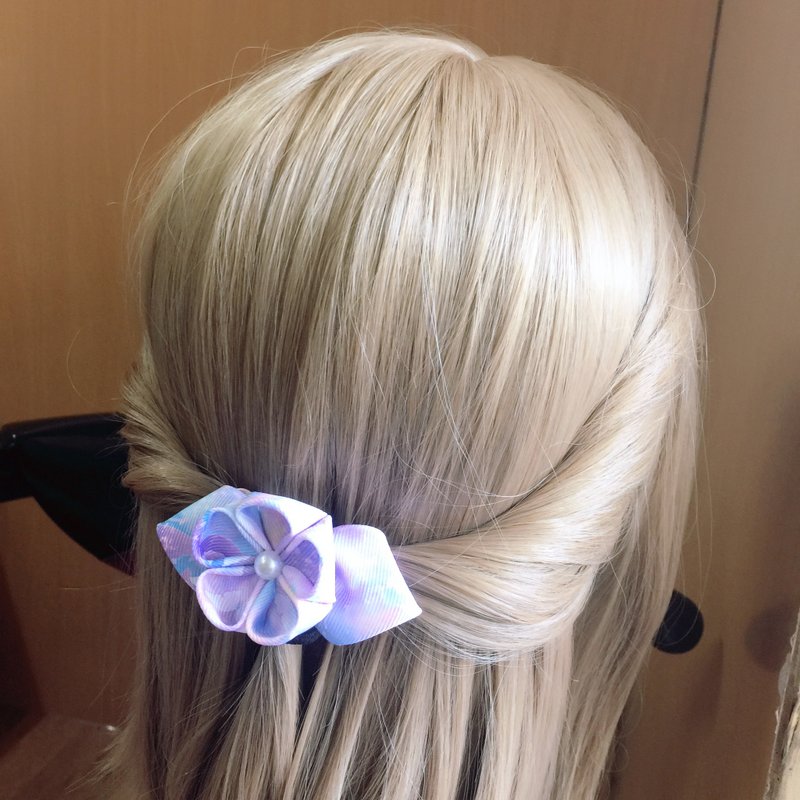 和风小花 双层蝴蝶结。发束/发夹 - 发饰 - 其他材质 多色