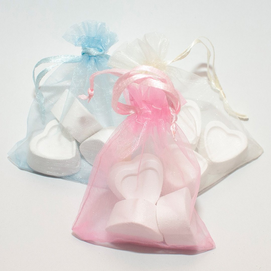 QIDINA 9入 台湾手工小巧饲料圭藻土 除湿圭藻土 - 收纳用品 - 环保材料 白色