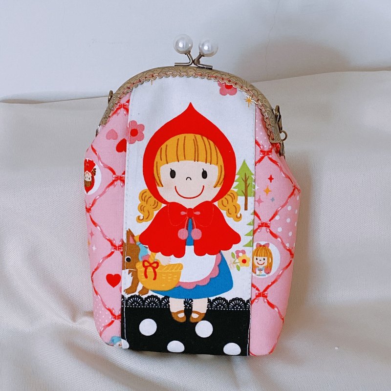 City Fairy Tale Time Gold Bags Crossbody Bags Wallets Exquis - 侧背包/斜挎包 - 棉．麻 