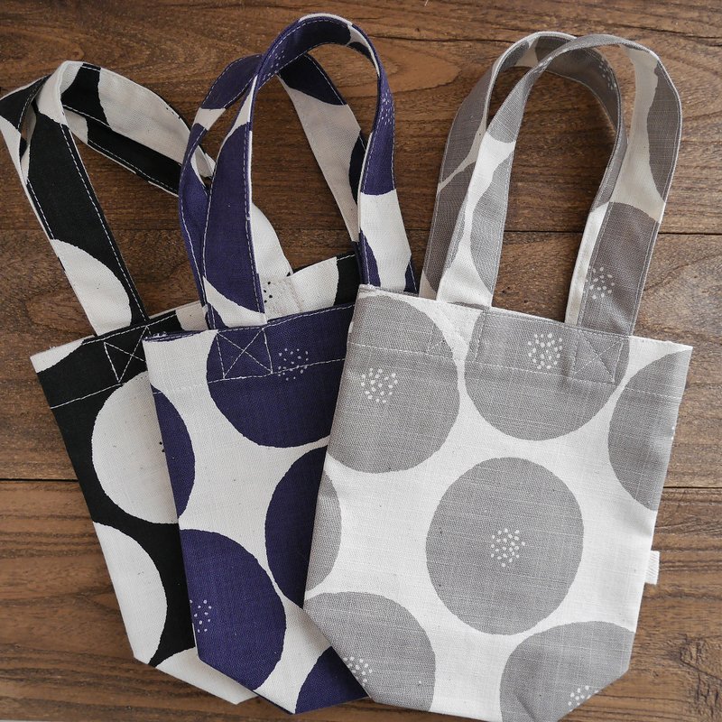 红豆面包点点印花饮料随行杯提袋 - 随行杯提袋/水壶袋 - 棉．麻 多色