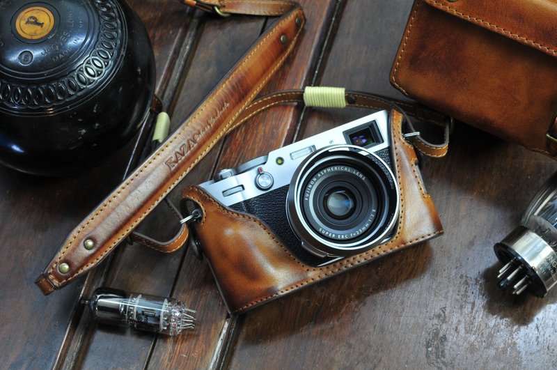 FUJIFILM X100V 相机皮套 X100v 相机包 - 相机 - 真皮 