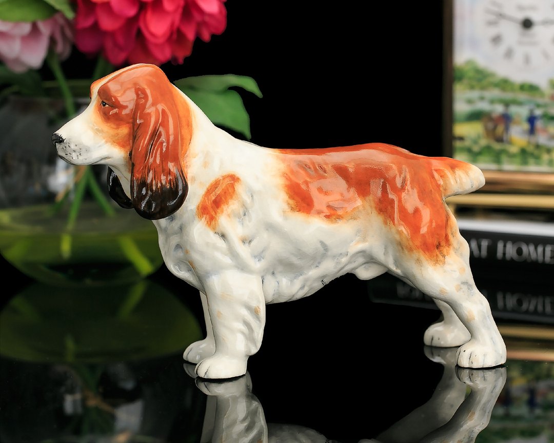 Royal Doulton世界名犬Cocker Spaniel可卡犬手绘陶瓷狗装饰工艺 - 摆饰 - 瓷 