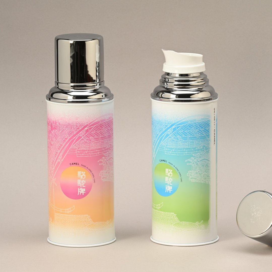 骆驼牌 450ml 玻璃胆真空保温瓶 清明上河图系列 116GM - 保温瓶/保温杯 - 其他材质 多色