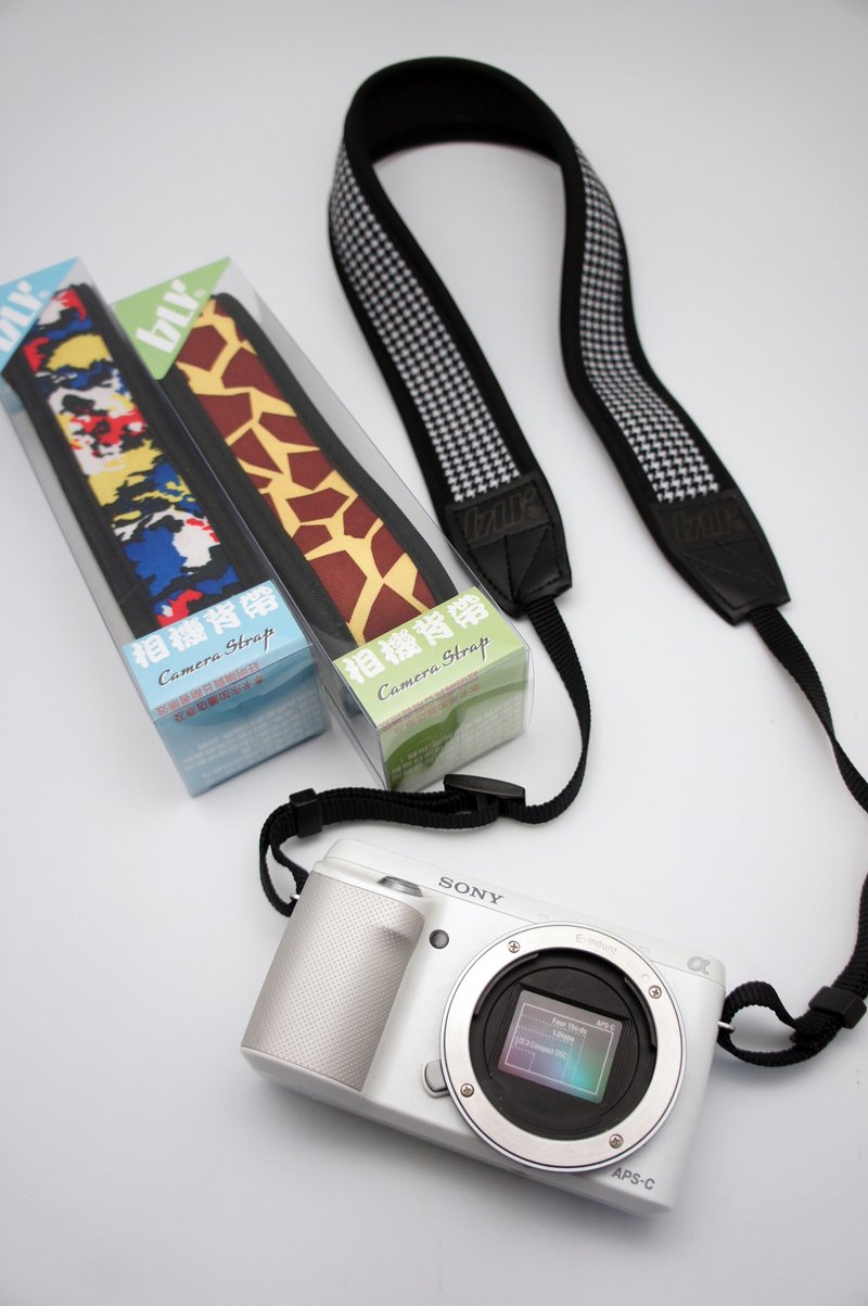 BLR 定制化 减压 相机背带 潜水布 Camera Strap - 相机背带/脚架 - 其他材质 黑色