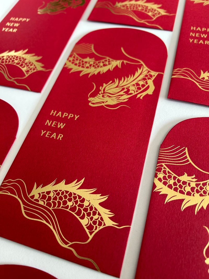 质感烫金红包袋 3入组 - 红包/春联 - 纸 