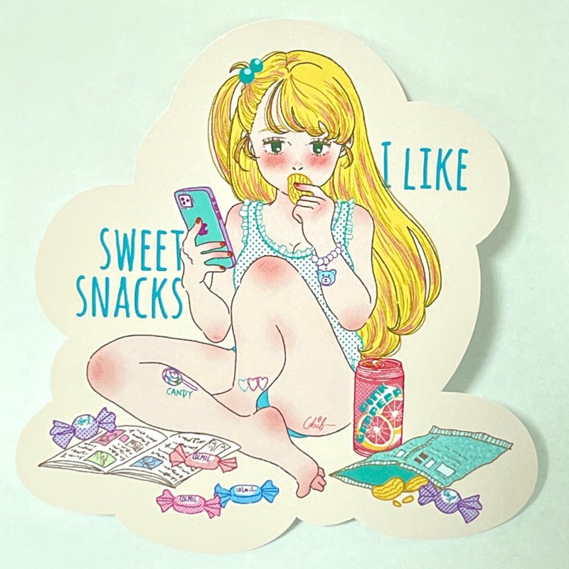 明信片 压克力模具 - 卡片/明信片 - 纸 蓝色