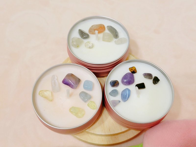 星座蜡烛 火象星座 牡羊 狮子 射手 水晶 精油 魔法蜡烛 能量香氛 - 蜡烛/烛台 - 蜡 粉红色