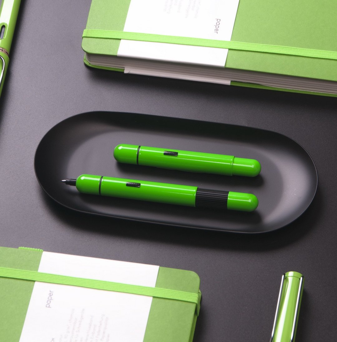 LAMY 原子笔 / pico 口袋系列 - 萤光绿 - 圆珠笔/中性笔 - 贵金属 绿色