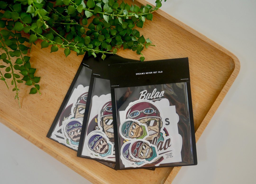 Bulao | 不老系列贴纸 - 贴纸 - 纸 