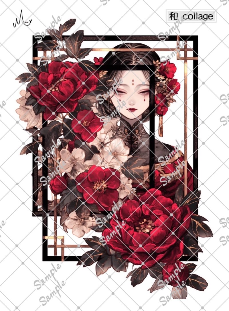 原创人物贴纸 和系列 期间限定至1月10日 - 贴纸 - 纸 