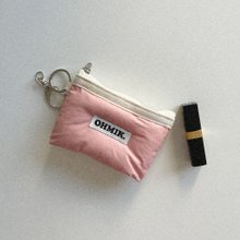 填充式零钱包钥匙圈 005 玫瑰粉