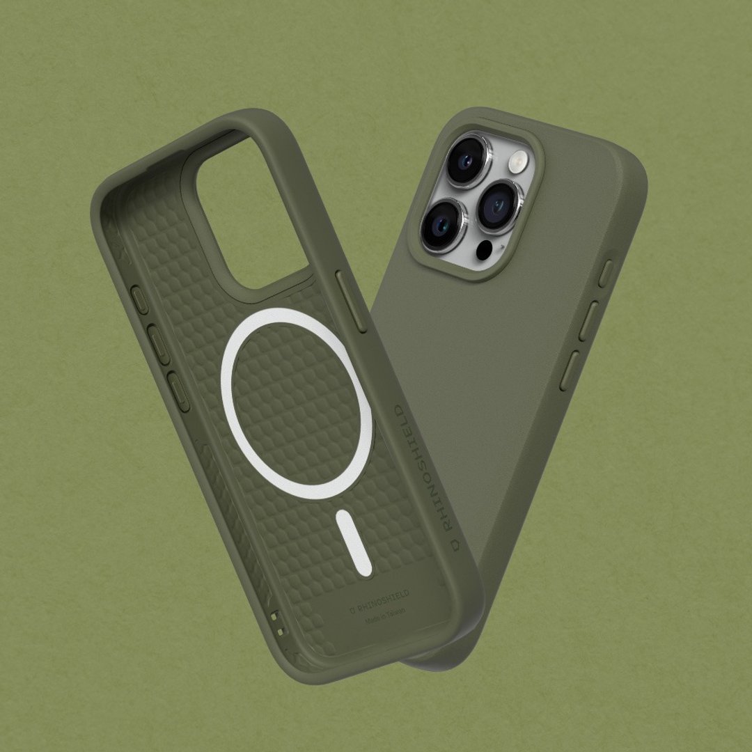 SolidSuit(MagSafe兼容)超强磁吸手机壳/海藻绿 for iPhone 系列 - 手机壳/手机套 - 塑料 绿色