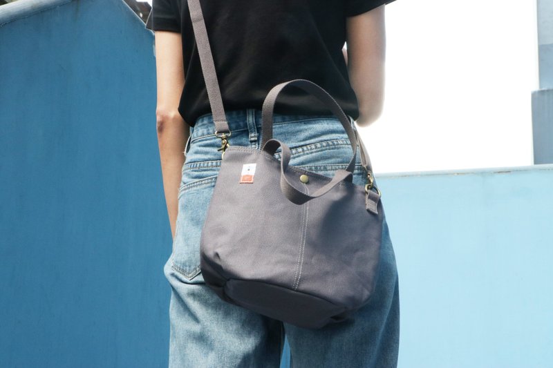 小日子 第N个随行小包 - 侧背包/斜挎包 - 其他人造纤维 灰色