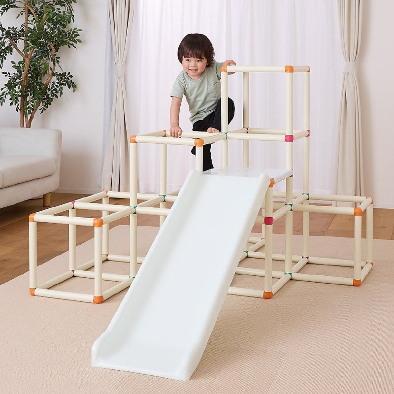 全身运动攀爬架滑梯组 - 8 个月以上~6 岁 (限量) - 玩具/玩偶 - 纸 多色
