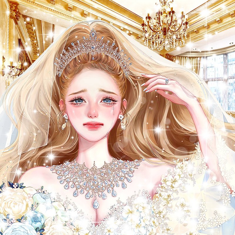 (sad wedding) Aria (4Color) - 贴纸 - 纸 多色