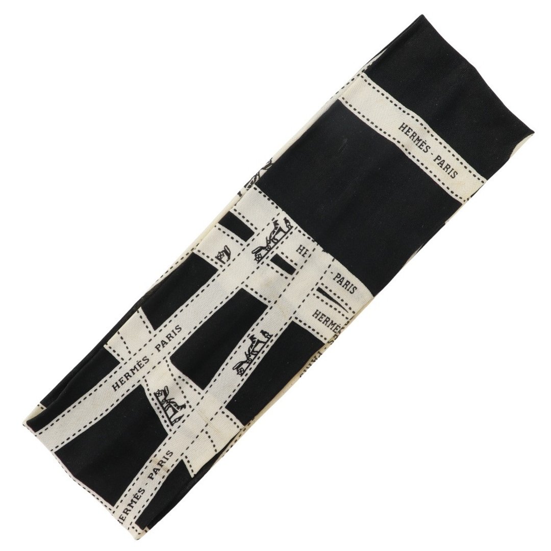 【日本直送】爱马仕 HERMES 发带 其他时尚配件 Bolduc Ribbon 丝绸 黑 女仕【二手品】 - 其他 - 丝．绢 黑色