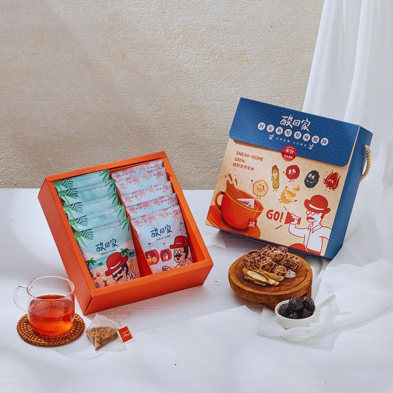 日常礼盒 | 梅汤茶包*10 - 茶 - 植物．花 红色