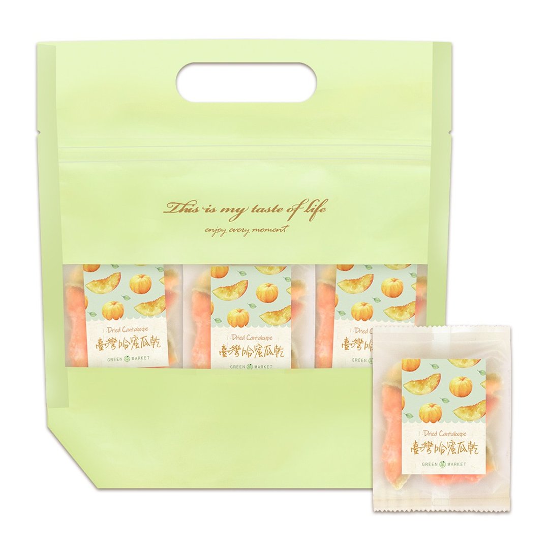 【菓青市集】台湾哈密瓜干-随身点心袋 - 水果干 - 其他材质 