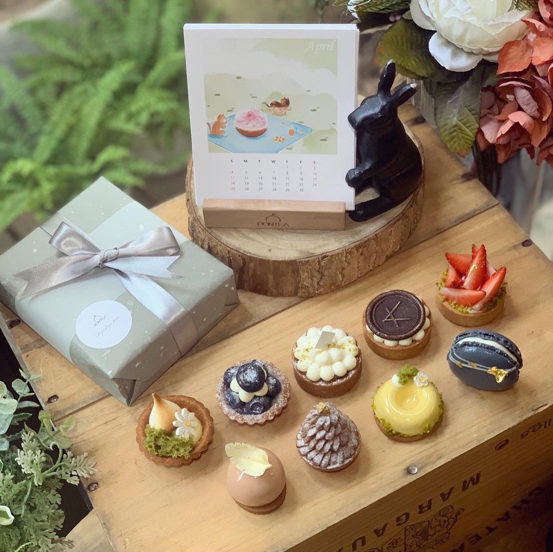 2021插画月历 / 小塔甜点 公益联名礼盒组 with KAKA patisserie / 限自取 - 蛋糕/甜点 - 新鲜食材 多色