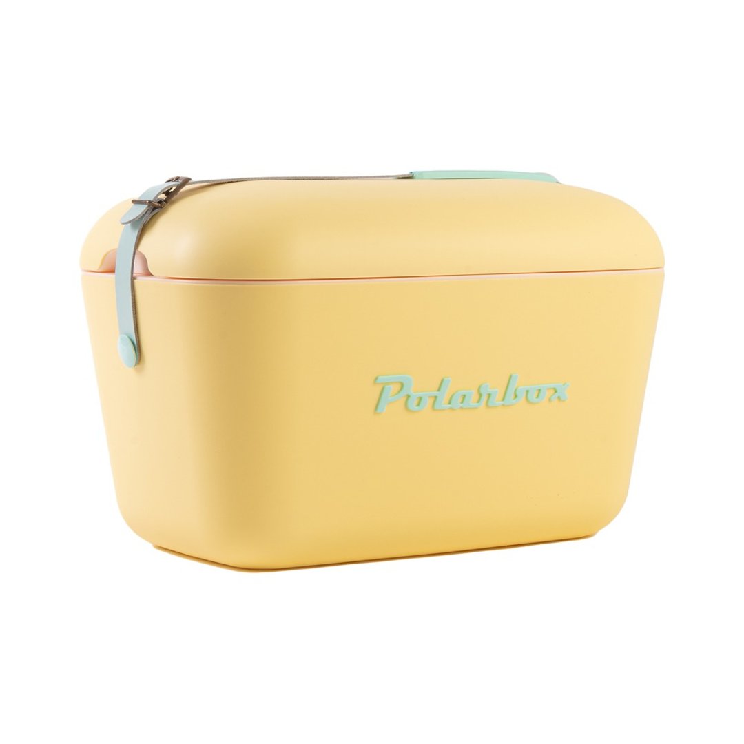 西班牙 Polarbox 12L流行时尚露营野餐保冰盒-马德里起司黄 - 露营用品 - 塑料 黄色
