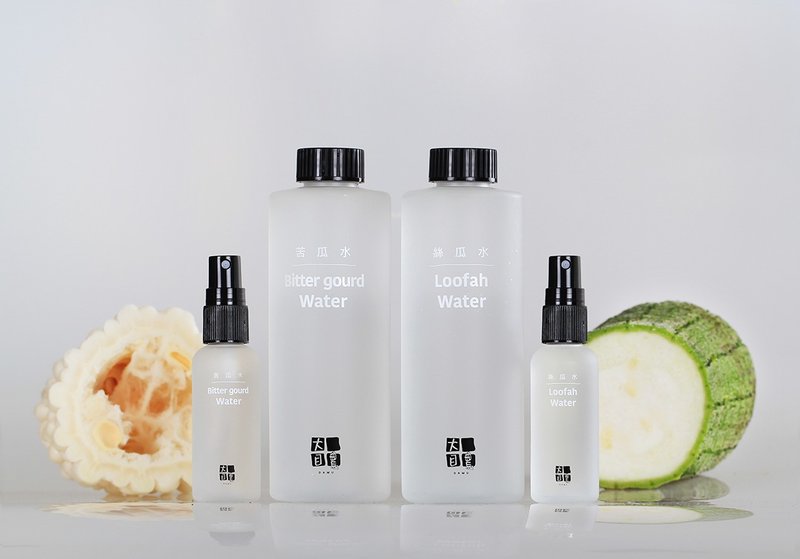 好瓜保养四入组   /丝瓜水、苦瓜水 - 化妆水/喷雾 - 植物．花 绿色