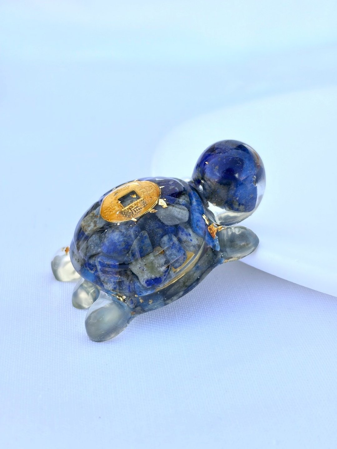 水晶摆饰【守富龟  青金石】沟通 智慧 自信心 - 摆饰 - 水晶 