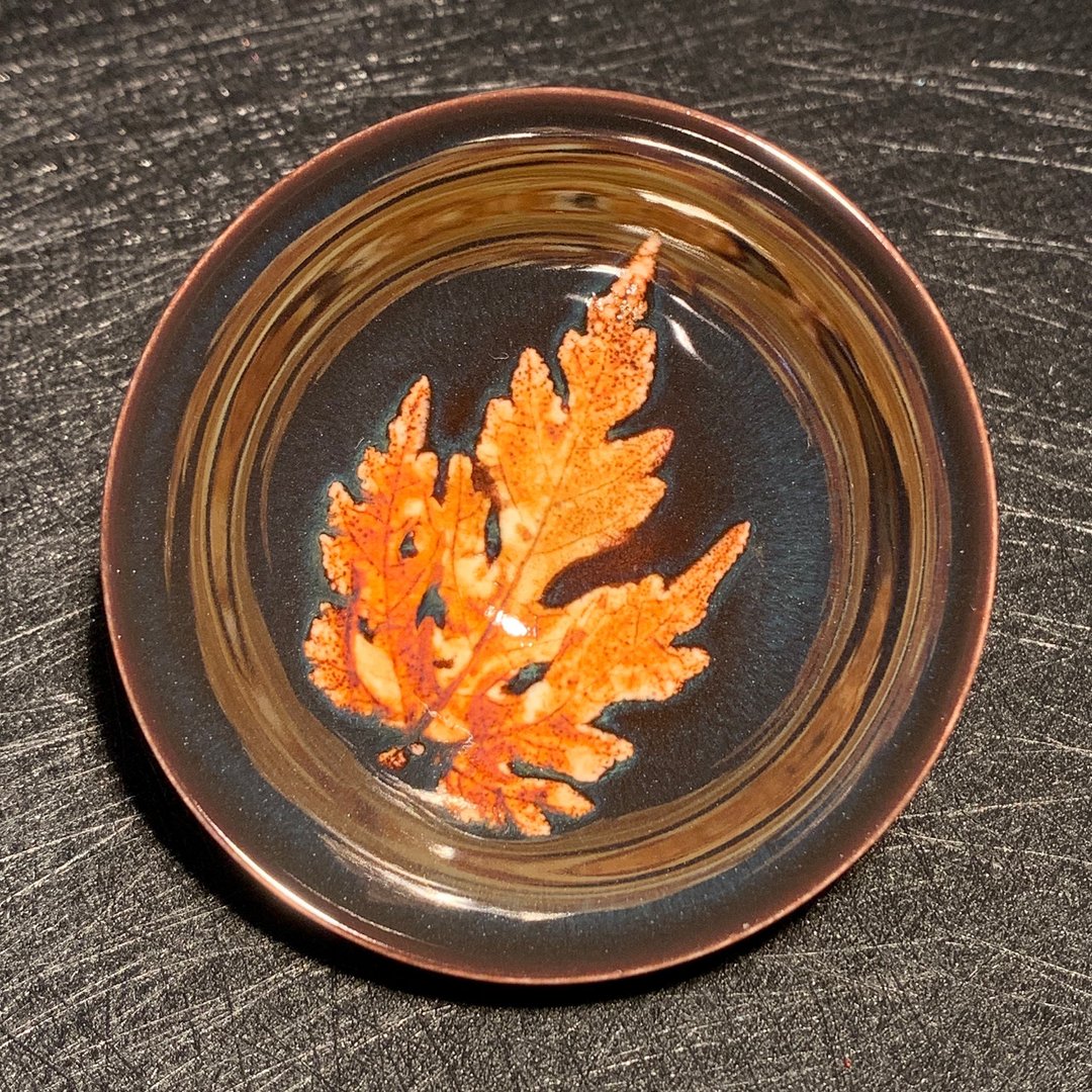 木叶天目 品茗茶杯 / 邱毓宁 / P05 - 茶具/茶杯 - 瓷 黑色