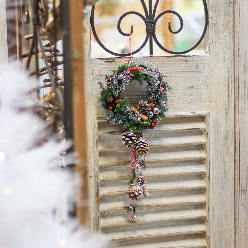 圣诞节限定 亲爱的圣诞小花圈 - 植栽 - 植物．花 