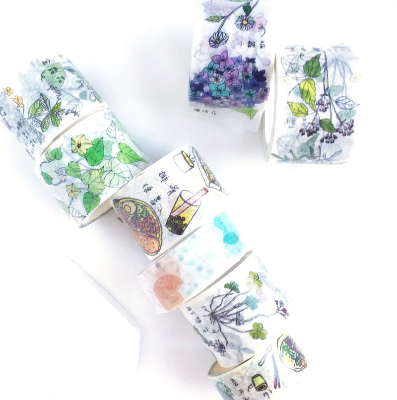 Goody Bag - 周年庆 限量福袋 超值组合 福袋B - 纸胶带 - 纸 白色