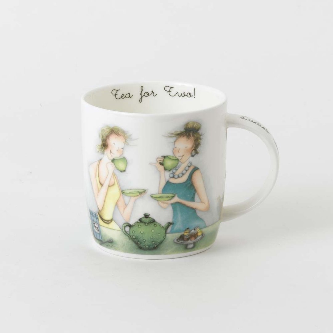 英国 RK | 姐妹淘380ml骨瓷杯双人茶A - 其他杯子 - 瓷 