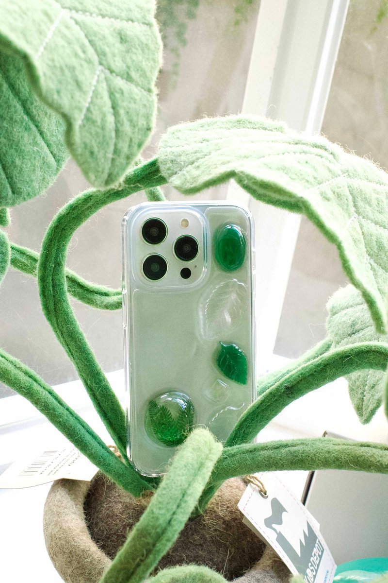 夏季树脂手机壳 - 手机壳/手机套 - 塑料 绿色