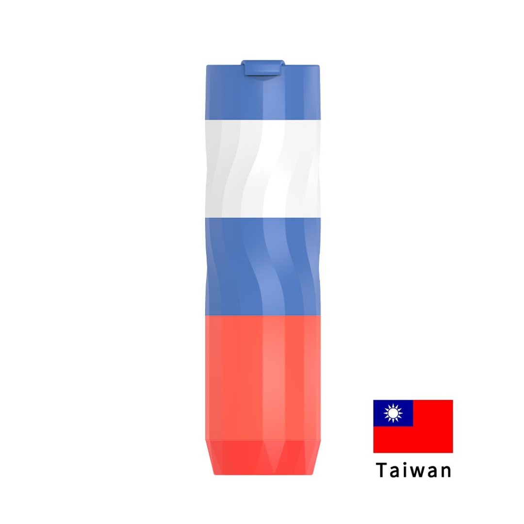 Wattle水壶 ∣ 国旗系列_台湾 - 水瓶/水壶 - 塑料 