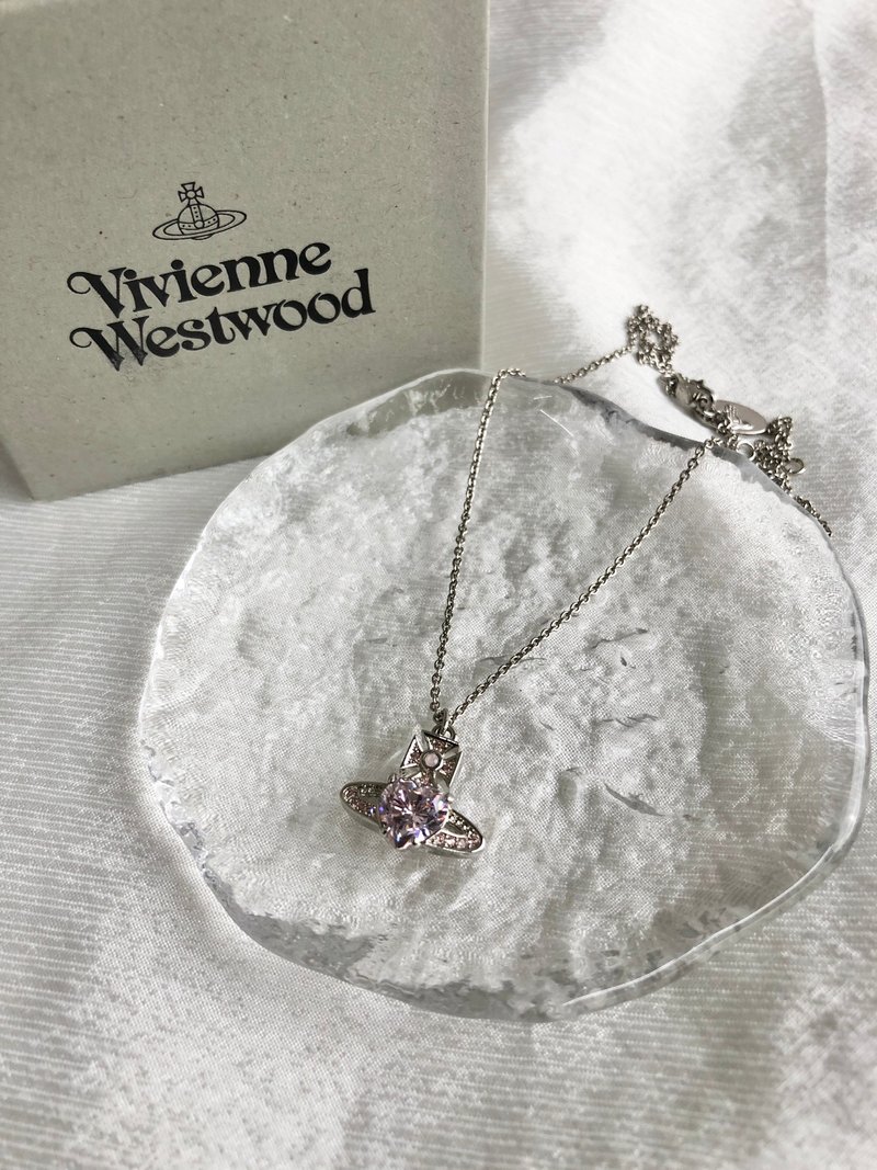 【 VintageShop solo 日本直送中古包专卖店 】Vivienne Westwood 颈链 Orb 复古 vintage wkmnjz - 项链 - 其他材质 银色