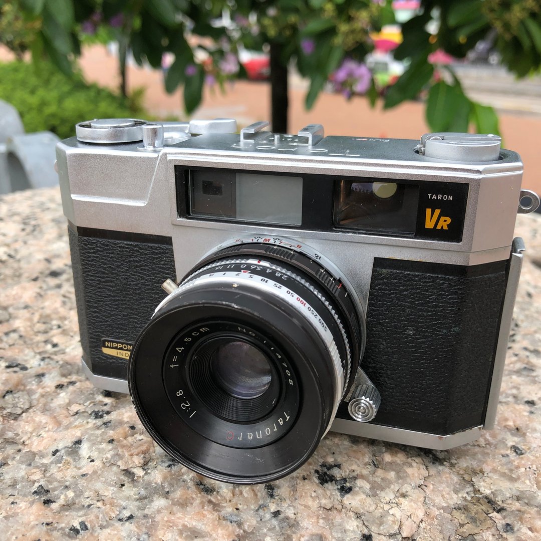 古董菲林相机~Taron VR RF 50年代 日本制造 古董菲林相机 - 相机 - 不锈钢 银色