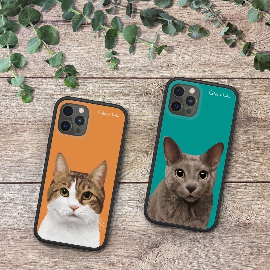 犀牛盾猫猫手机壳 | Mod NX | 三花 虎斑 黑猫 橘猫 黑白猫 蓝猫 - 手机壳/手机套 - 塑料 多色