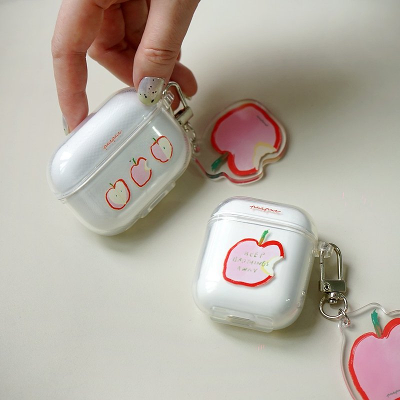 苹果 airpods耳机保护壳 - 耳机收纳 - 塑料 多色