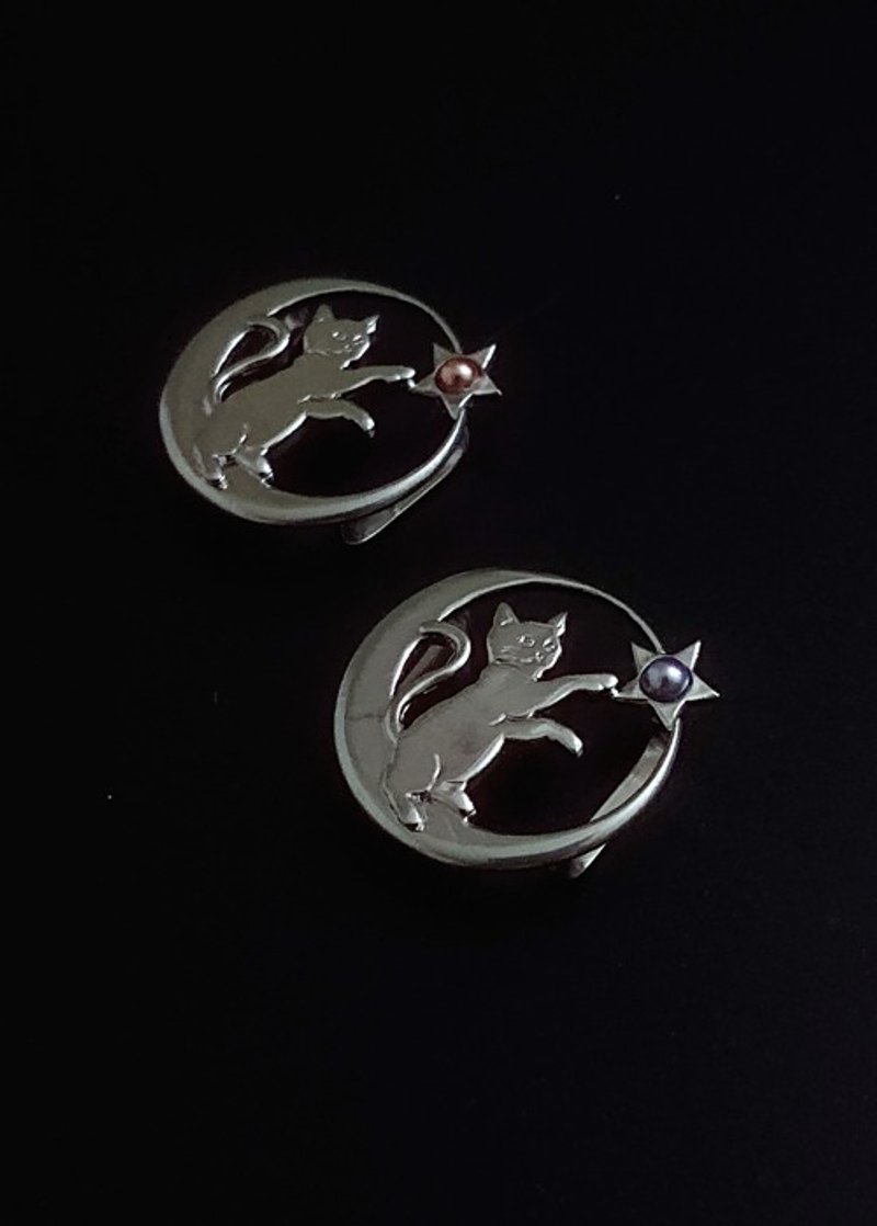 Pinkoi 代购 - 伸手摘星星的猫（粉红） - 其他 - 其他金属 