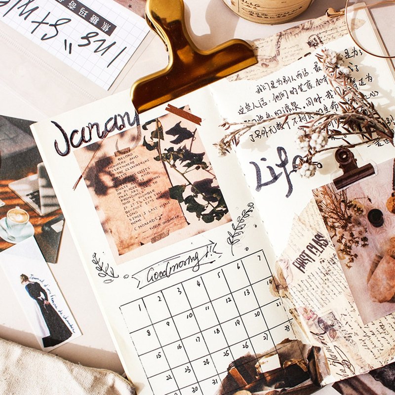 【ins风系列】68枚和纸贴纸包 7款手帐相册日记DIY装饰贴画素材 - 贴纸 - 纸 