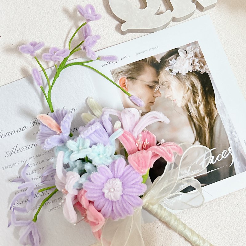 【手工订制】捧花 新娘捧花 婚礼小物 / 浓情密意 - 其他 - 其他材质 