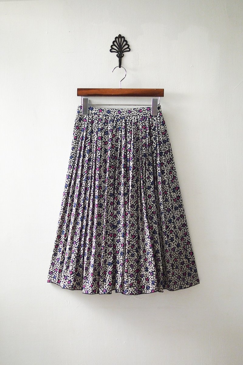 Banana Flyin’ ｜古着｜ 复古 花裙 - 裙子 - 棉．麻 