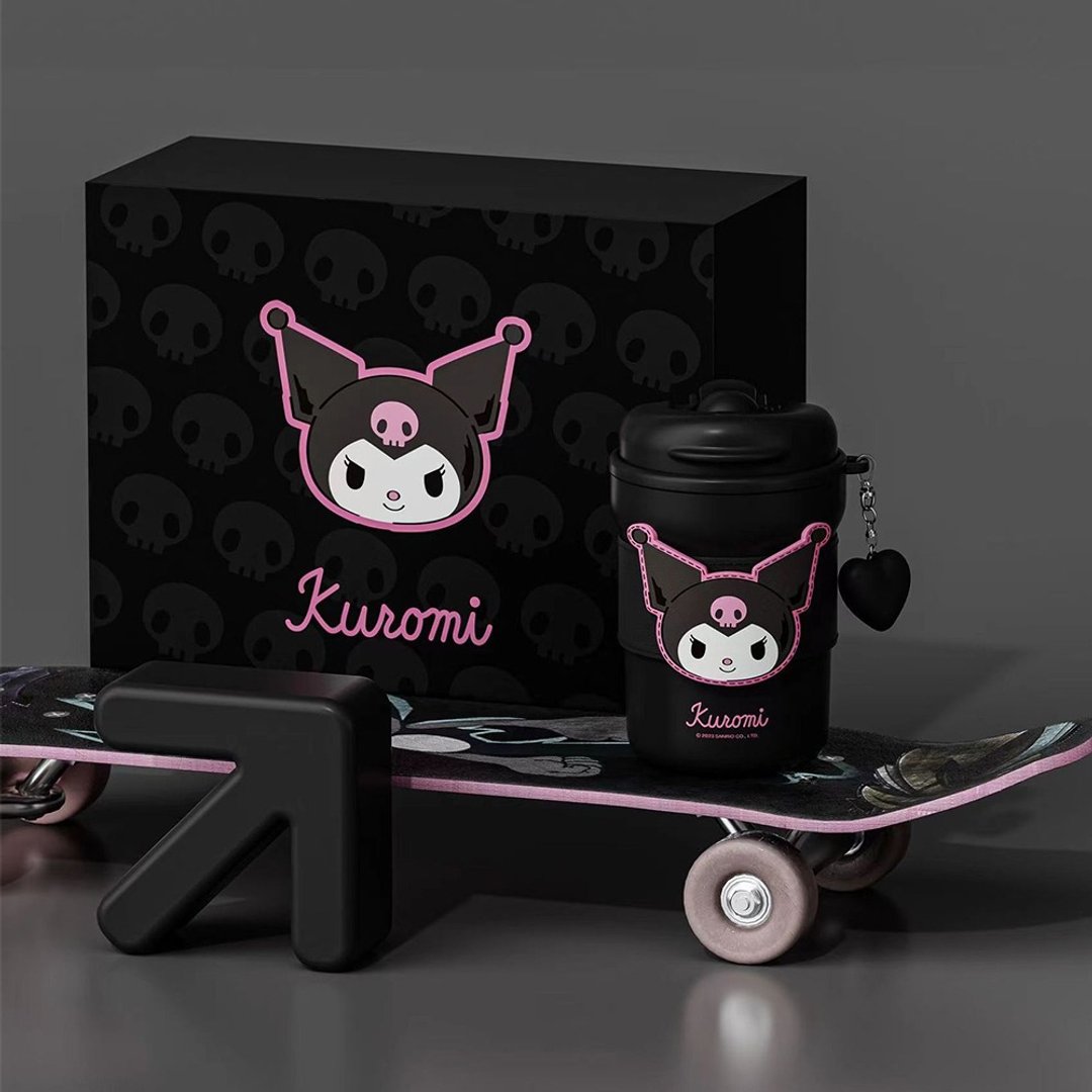 三丽鸥 Sanrio  库洛米便携保温杯 高颜值礼盒组 情人节礼盒 - 其他杯子 - 其他材质 