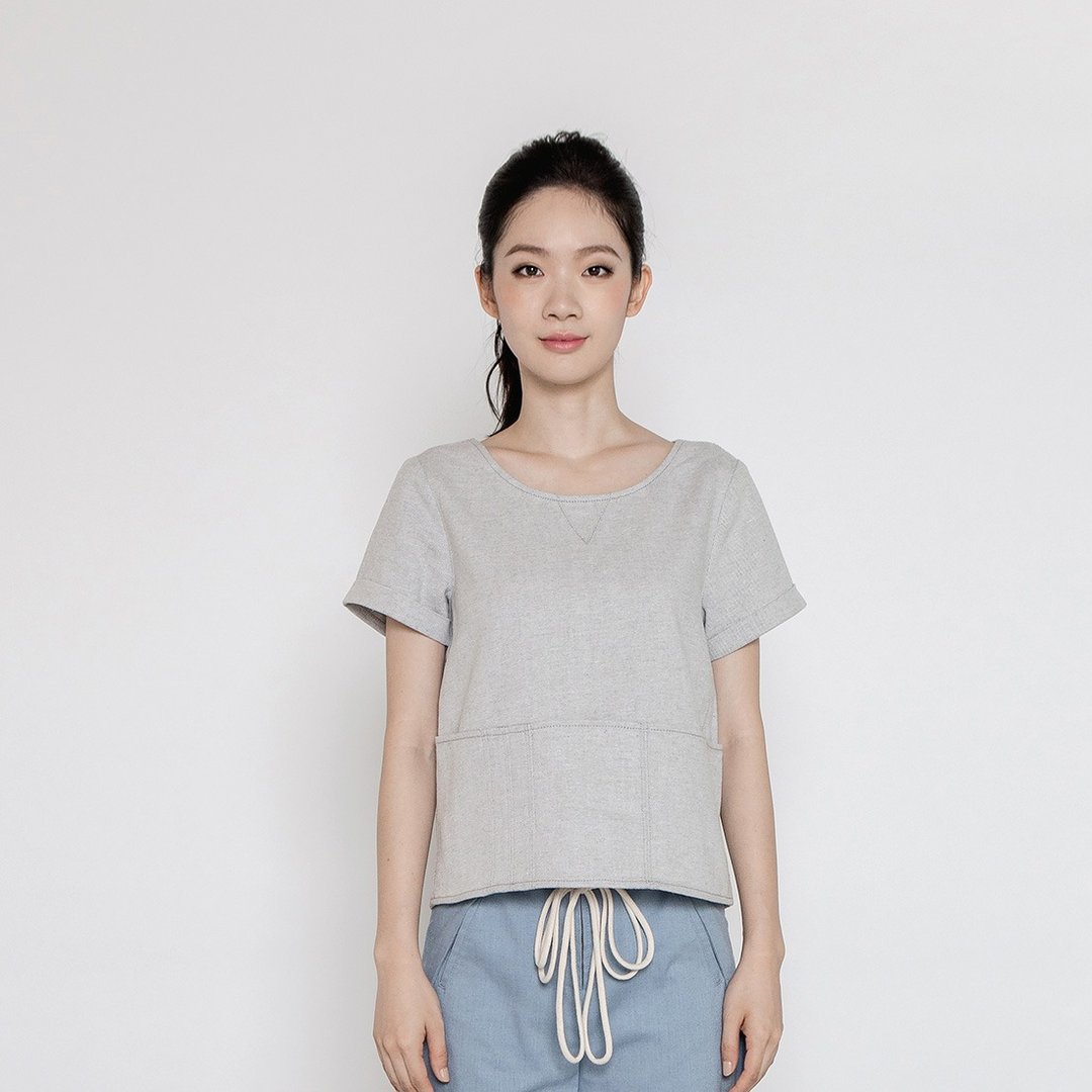 园艺植人质感工具衣 Gardener Functional Work Top T129 - 女装上衣 - 棉 多色