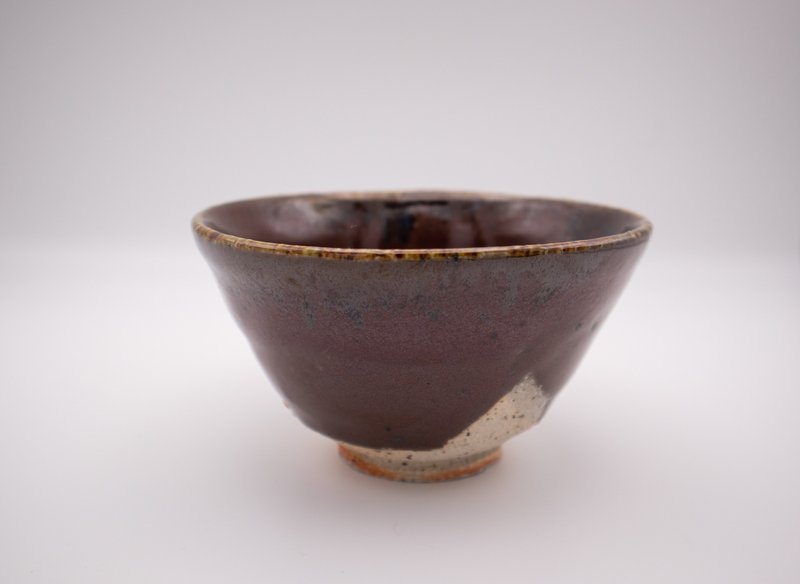 紫铜窑变 2025 略带深度的丰盛饭碗 - 碗 - 陶 紫色