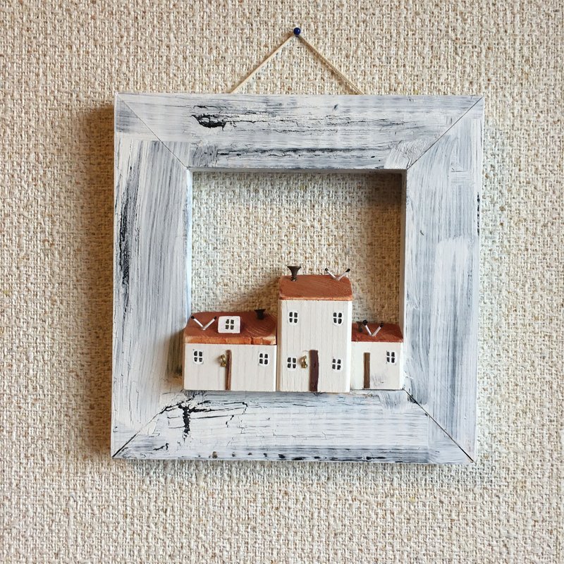 Driftwood Interior-The Sound of the Sea and Seagulls-W270-Wall Hanging-Square - 摆饰 - 木头 