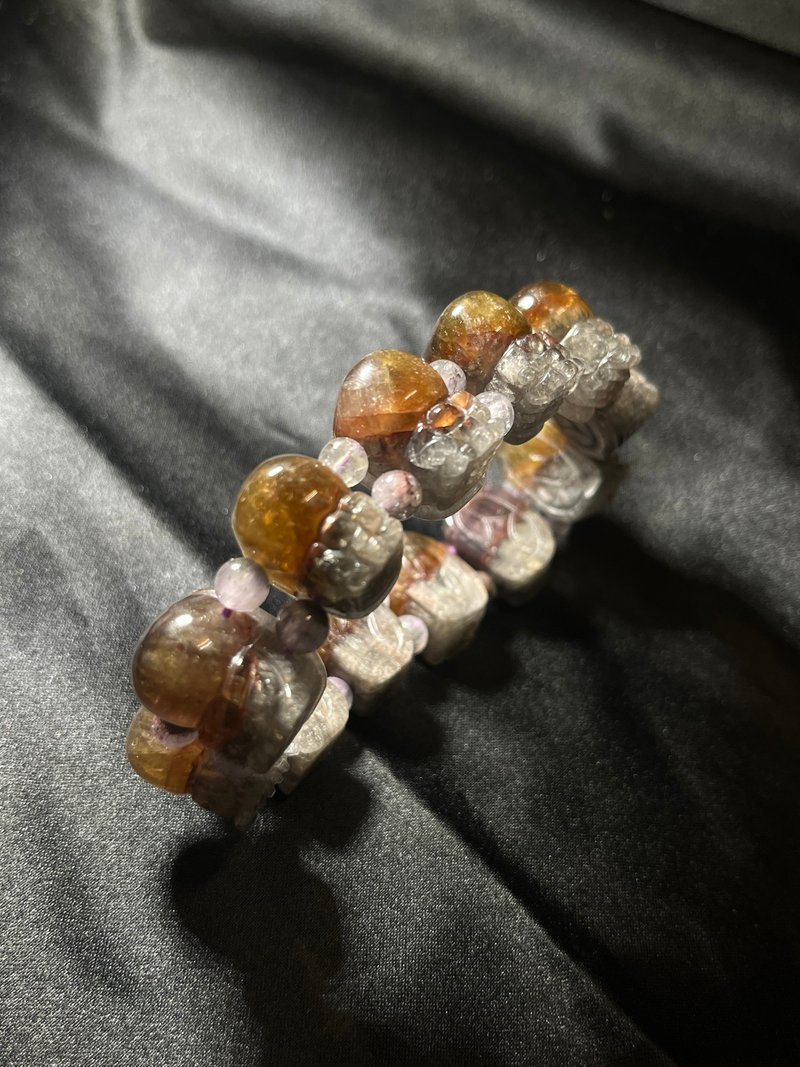 极光23 手串 极光23 手排 貔貅 手排 貔貅手链 稀有做工 特殊料子 - 手链/手环 - 水晶 多色