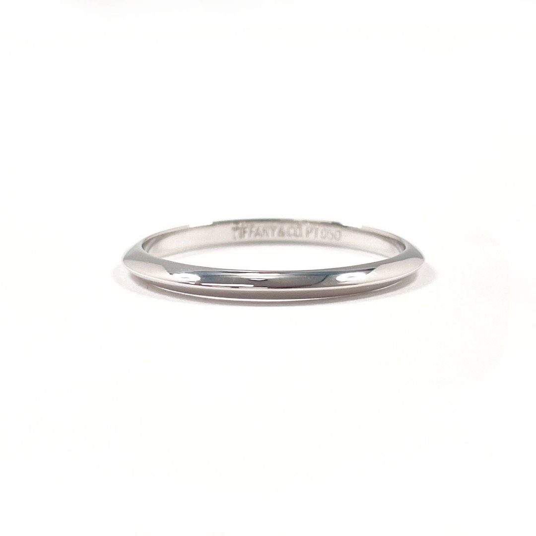 【日本直送 二手美品】18 号 蒂芙尼 TIFFANY&Co. 戒指 刀锋系列 Pt950 铂金 银色 珠宝 - 戒指 - 贵金属 银色