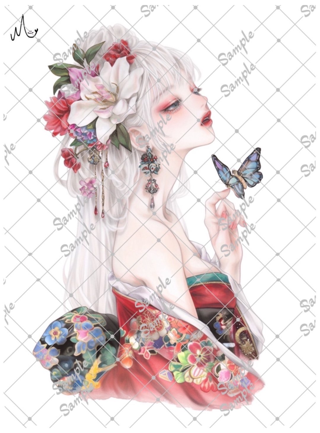 原创人物贴纸 8月新品 - 贴纸 - 纸 