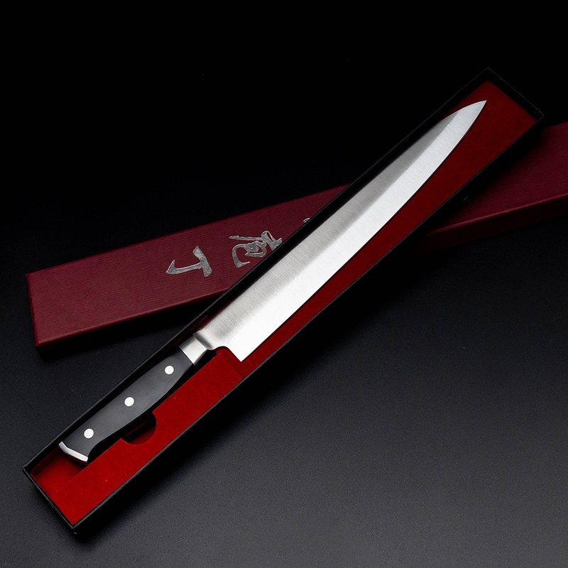 叶添-职业-柳刃/生鱼刀24cm-电木柄(右) - 菜刀/刀架 - 不锈钢 