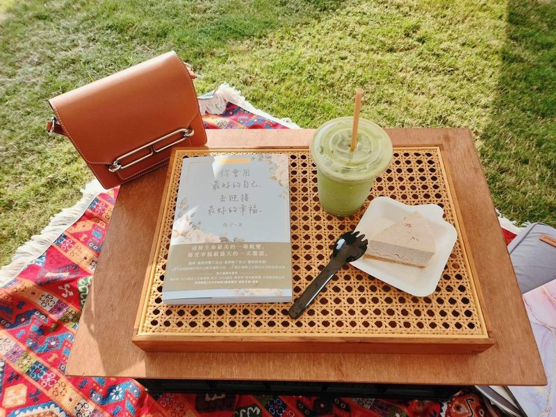 【柚木藤编收纳托盘】 - 收纳用品 - 木头 